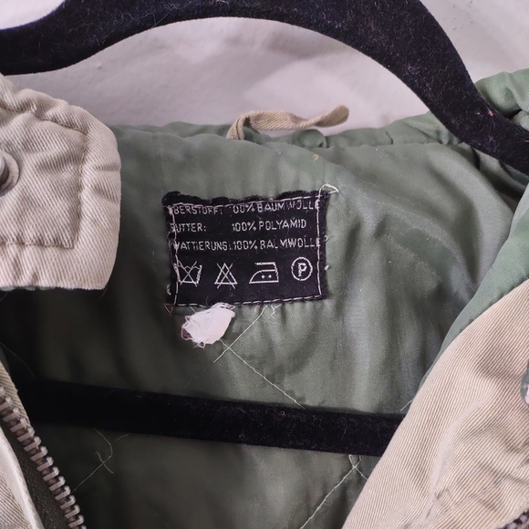 Vintage Quilt Lined Utility Coat, Size Small - Picture 12 of 13